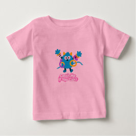 キャッチ・ミー・イフ・ユー・キャン かわいいモンスター キッズTシャツ ベビーTシャツ