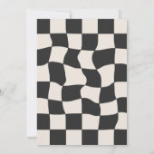 キャッチ・ミー・レース・カーボーイ ３歳の誕生日パーティー 招待状 (裏面)