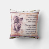 「キャッチ&リリース」 クッション (裏面)