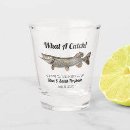 『キャッチ・魚釣り・結婚パイクのデート』 ショットグラス