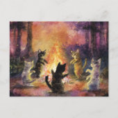キャッツのまわりに踊り ポストカード (正面)