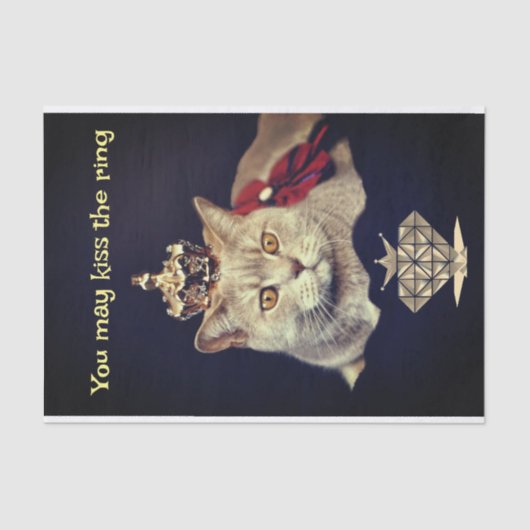 キャッツはキングスティッシュペーパー 薄葉紙 (正面)