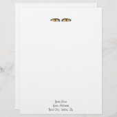 キャッツアイズデザイン レターヘッド (正面/裏面)