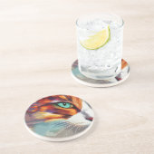 キャッツアイデザイン コースター (側面)