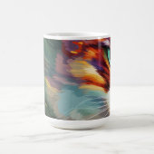 キャッツアイデザイン コーヒーマグカップ (中央)