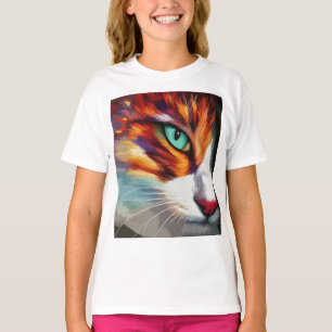 キャッツアイデザイン Tシャツ