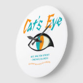 キャッツアイナイトクラブ，シカゴ， IL ラージ壁時計 (傾斜)