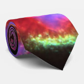 キャッツアイネブラNASA白熱［赤熱］光を放つ宇宙写真 ネクタイ (ロール)
