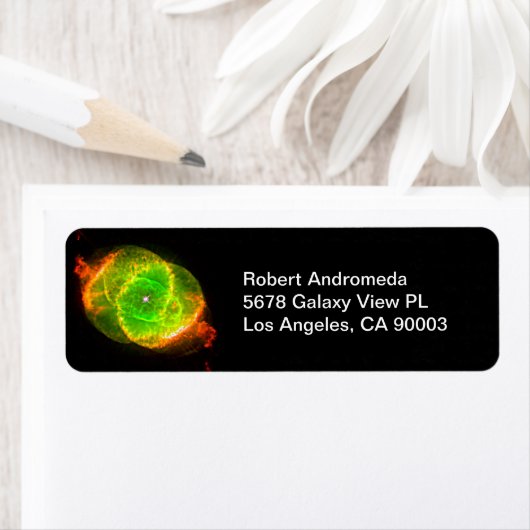 キャッツアイネブラNGC 6543光死の星， ZGOS ラベル (インサイチュ)