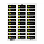 キャッツアイネブラNGC 6543光死の星， ZGOS ラベル (フルシート)