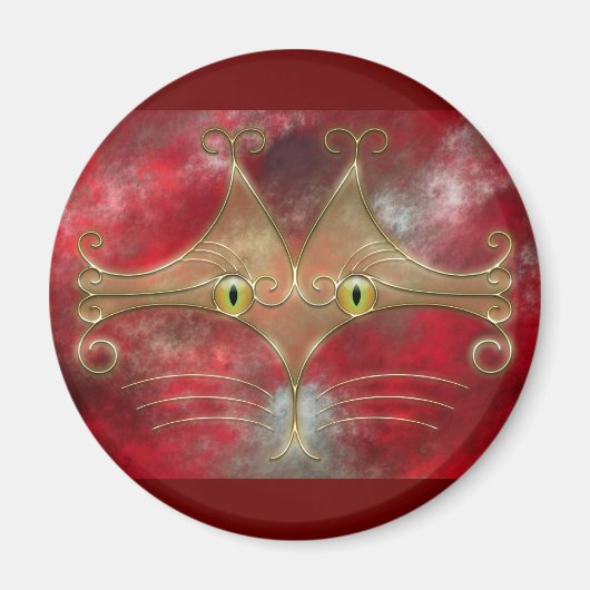 キャッツアイマグネット マグネット (正面)