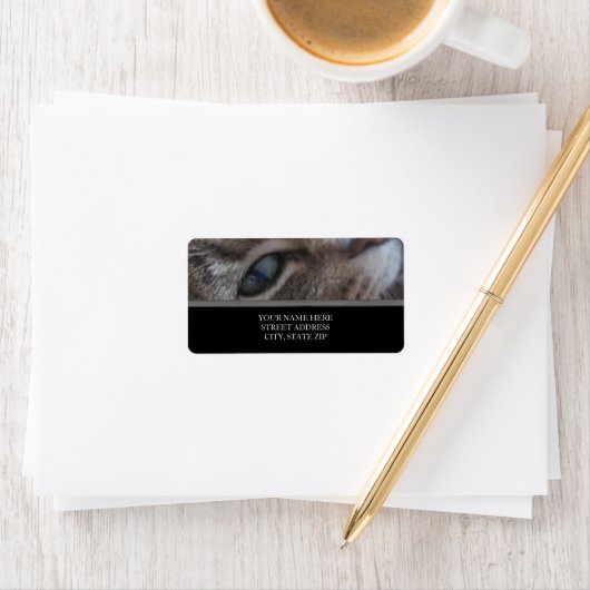 キャッツアイ住所 シール (インサイチュ)