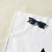 キャッツアンドフレンズウォーターカラーゴーアッシュイラストレーション ビーチタオル (インサイチュ)