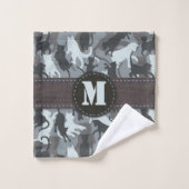 キャッツアーバンカモフラージュ バスタオルセット (ウォッシュタオル)