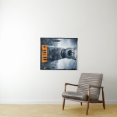 キャッツィラおもしろい猫ミームポスタータペストリー タペストリー (インサイチュ(横))