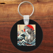 キャッツィラキャットア日本のート キーホルダー (正面)