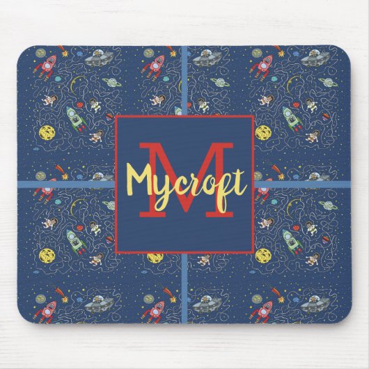 キャッツイン宇宙 マウスパッド (正面)