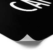 キャッツウィスカーおもしろいベーキングプンダークBG ポスター (角)