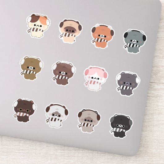 キャッツウィンター秋クリスマス シール (詳細)