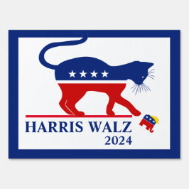 キャッツカマラハリスヤードサイントおもしろいランプ2024 アウトドアサイン