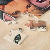 キャッツカラフルドお洒落ル ジグソーパズル (側面)