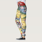 キャッツカ日本のントリー歌川国利 レギンス (左)