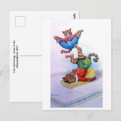 キャッツキャバートルイスワーインポストカード ポストカード (正面/裏面)