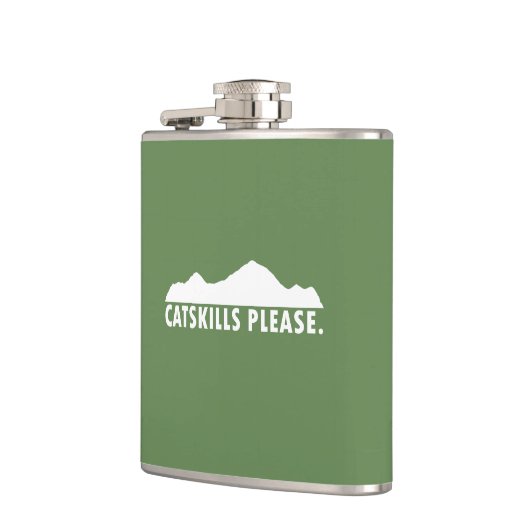 キャッツキルお願い フラスク (左)