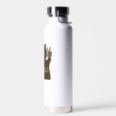 キャッツキルズ ニューヨーク ピースベア ウォーターボトル (左面)