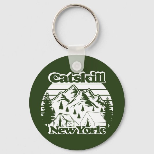 キャッツキル・ニューヨーク キーホルダー (正面)