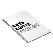 キャッツコーヒーフェミニズム ノートブック (右側)