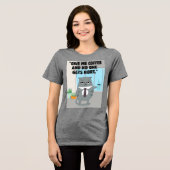 キャッツコーヒー引用文 トライブレンドＴシャツ (正面全面)