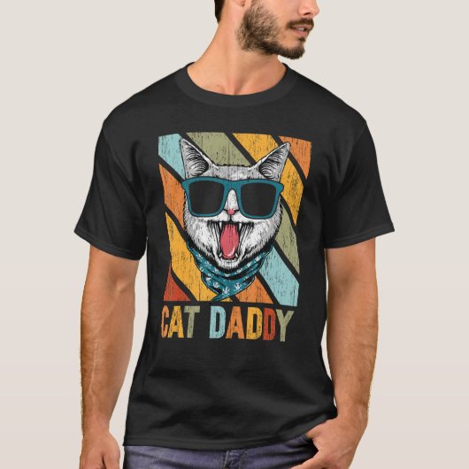 キャッツダディーヒップスターヴィンテージ1 Tシャツ (正面)