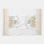 キャッツニャーグランマキュート子猫フローラパステル キッチンタオル (横)