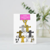 キャッツハッピーバレンタインデー シーズンポストカード (スタンド正面)