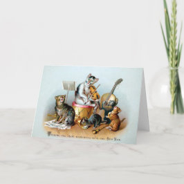 キャッツビクトリアン年賀状 シーズンカード