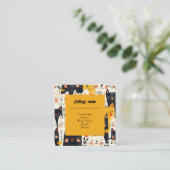 キャッツビジネスカード スクエア名刺 (スタンド正面)