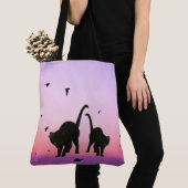 キャッツビーチバッグ運トート-all トートバッグ (クローズアップ)