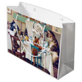 キャッツブレックファーストタイムルイスウェイン ラージペーパーバッグ (裏面アングル)