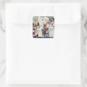 キャッツブレックファーストタイムルイワーイン スクエアシール (バッグ)