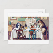 キャッツブレックファーストタイムルイワーイン ポストカード (正面/裏面)