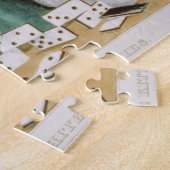 キャッツホワイト遊猫ちゃんズドミノカリア&イヴ ジグソーパズル (側面)