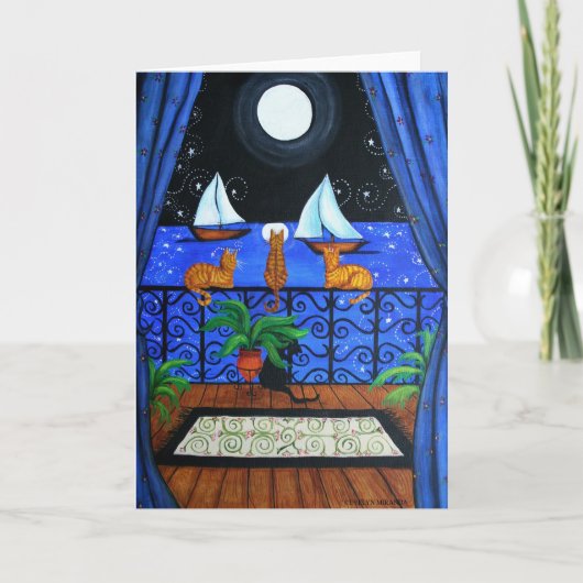 キャッツマジカルナイトナイト魔法 カード (正面)