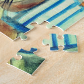 キャッツムーンウォーターカラーアート ジグソーパズル (側面)