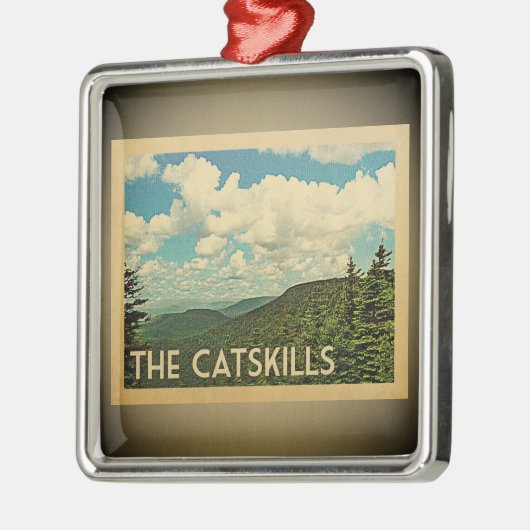キャッツライスニューヨークオーナメントヴィンテージトラベル メタルオーナメント (左)
