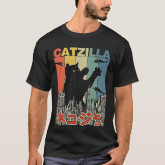 キャッツラ日本のヴィンテージエッセンシャルTシャツ Tシャツ