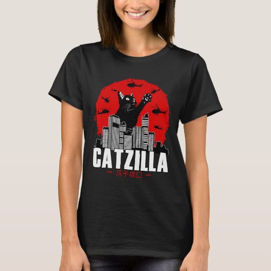 キャッツリラキュート猫物猫好き Tシャツ (正面)