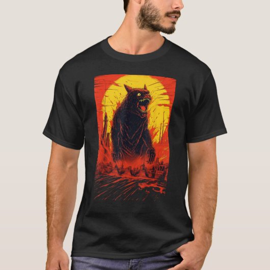 キャッツリ日本のラキュート猫物猫母猫 Tシャツ (正面)
