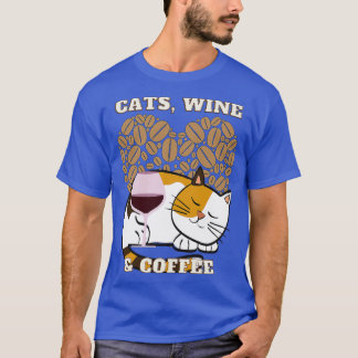 キャッツワインとコーヒー(21) Tシャツ