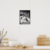 キャッツ悪夢（&フール）ヴィンテージルイ・ワインのコピー ポスター (キッチン)